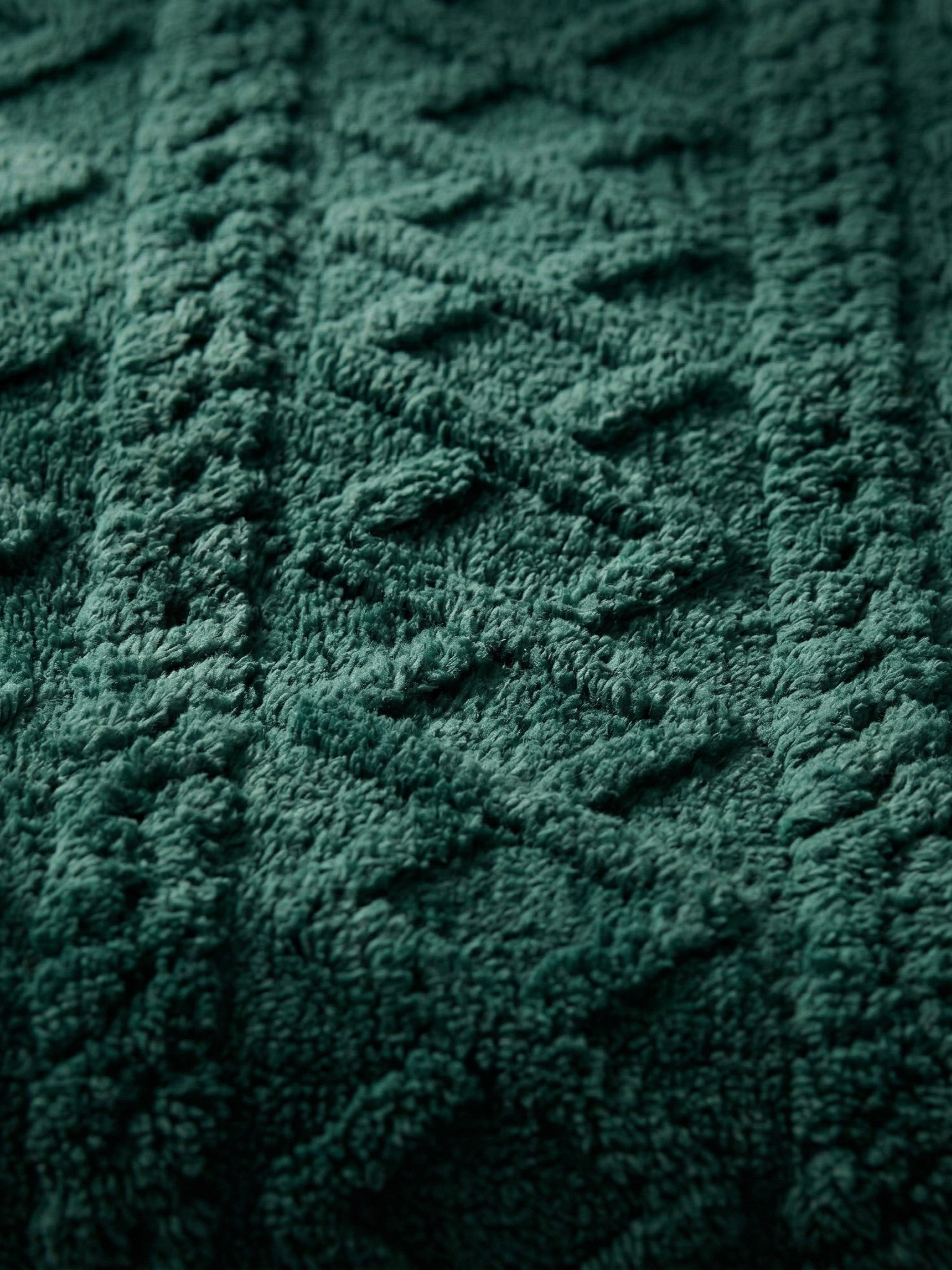 Miękki Koc Baranek Ciepły Dwustronny Butelkowa Zieleń Zielony