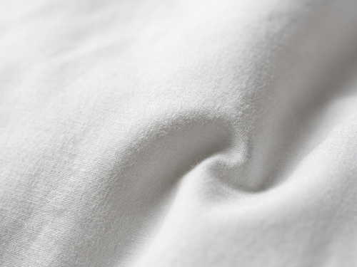 Komplet Pościeli Bawełnianej 3-częściowej Białej Gładkiej